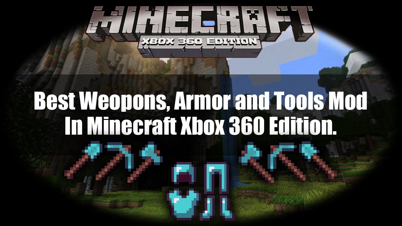 weapons mod minecraft xbox one